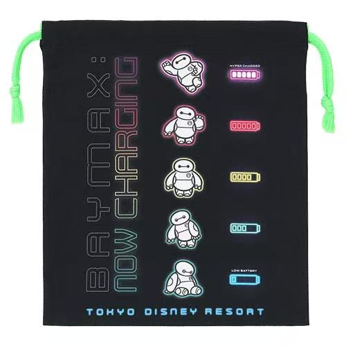 Baymax 雙面索袋 - NOW CHARGING Baymax