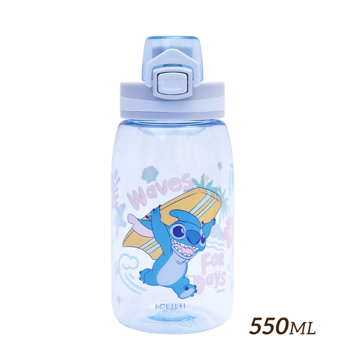 台灣 Stitch 彈蓋水樽 550ml (N)