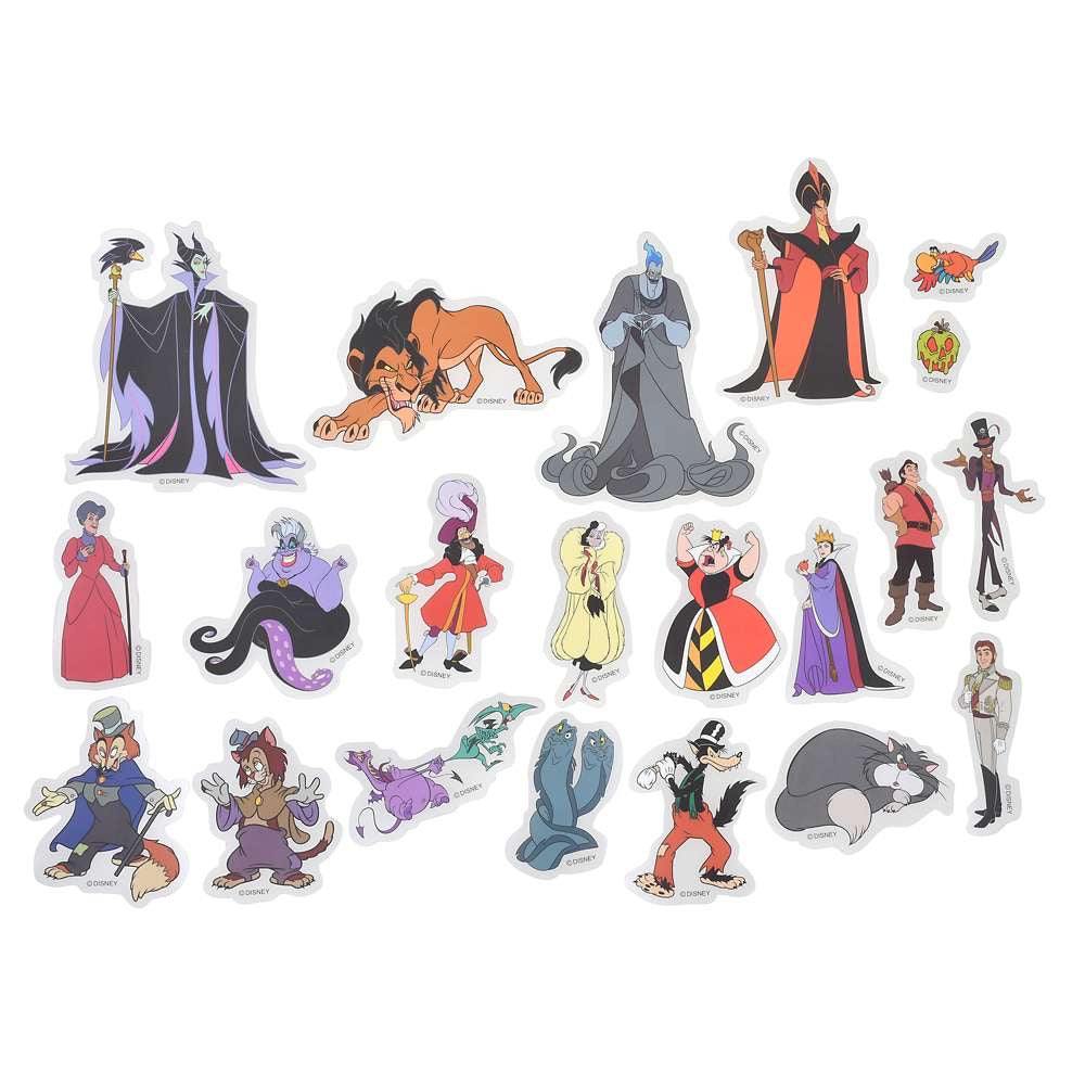 Jack/ Disney Villains 大貼紙套裝