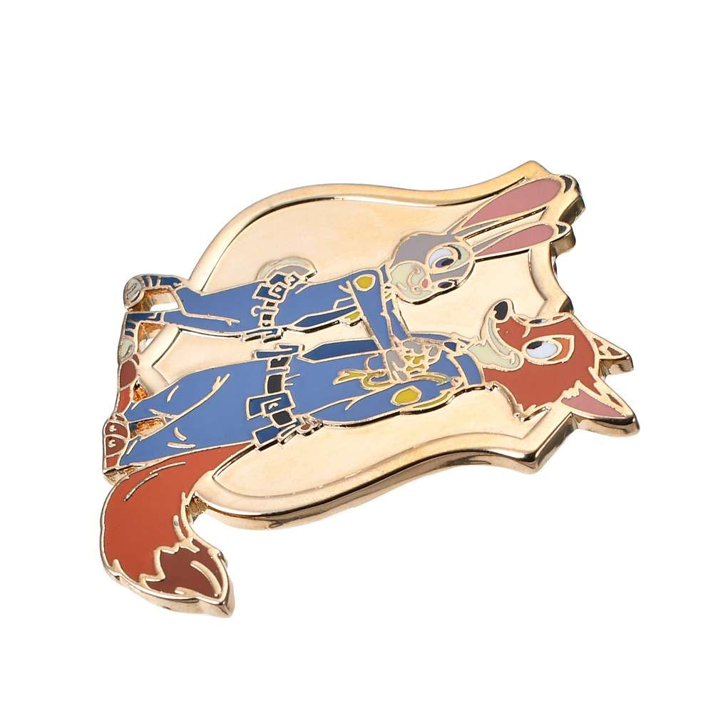 Judy & Nick Pin | 10TH Anniversary Collection from the Disney movie Zootopia