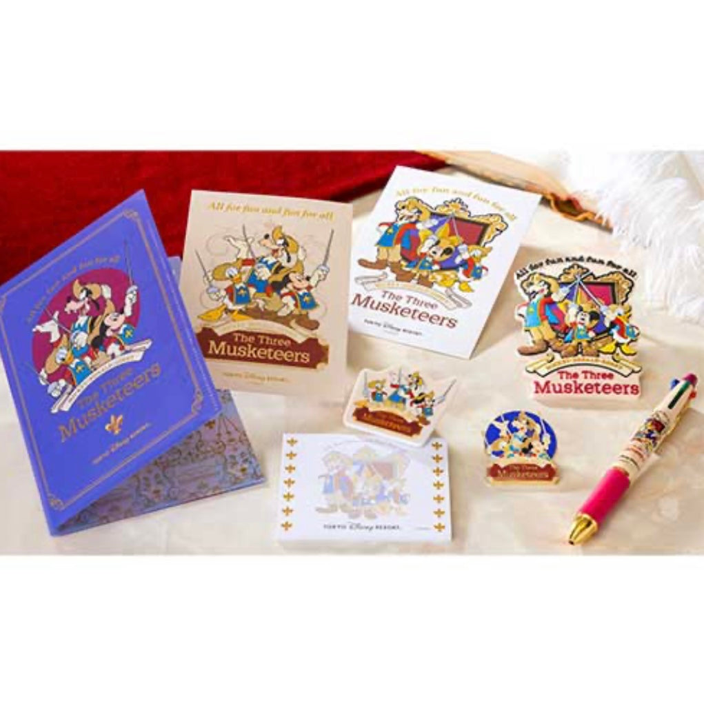 File連Postcard套裝 - The Three Musketeers