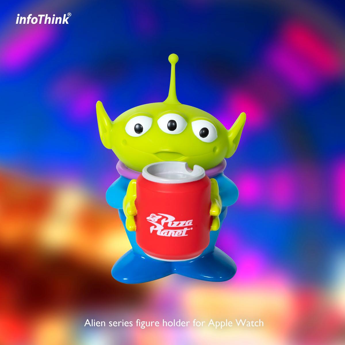 台灣 infoThink 公仔充電座for Apple Watch 三眼仔/ Hamm/ Rex/ Lotso