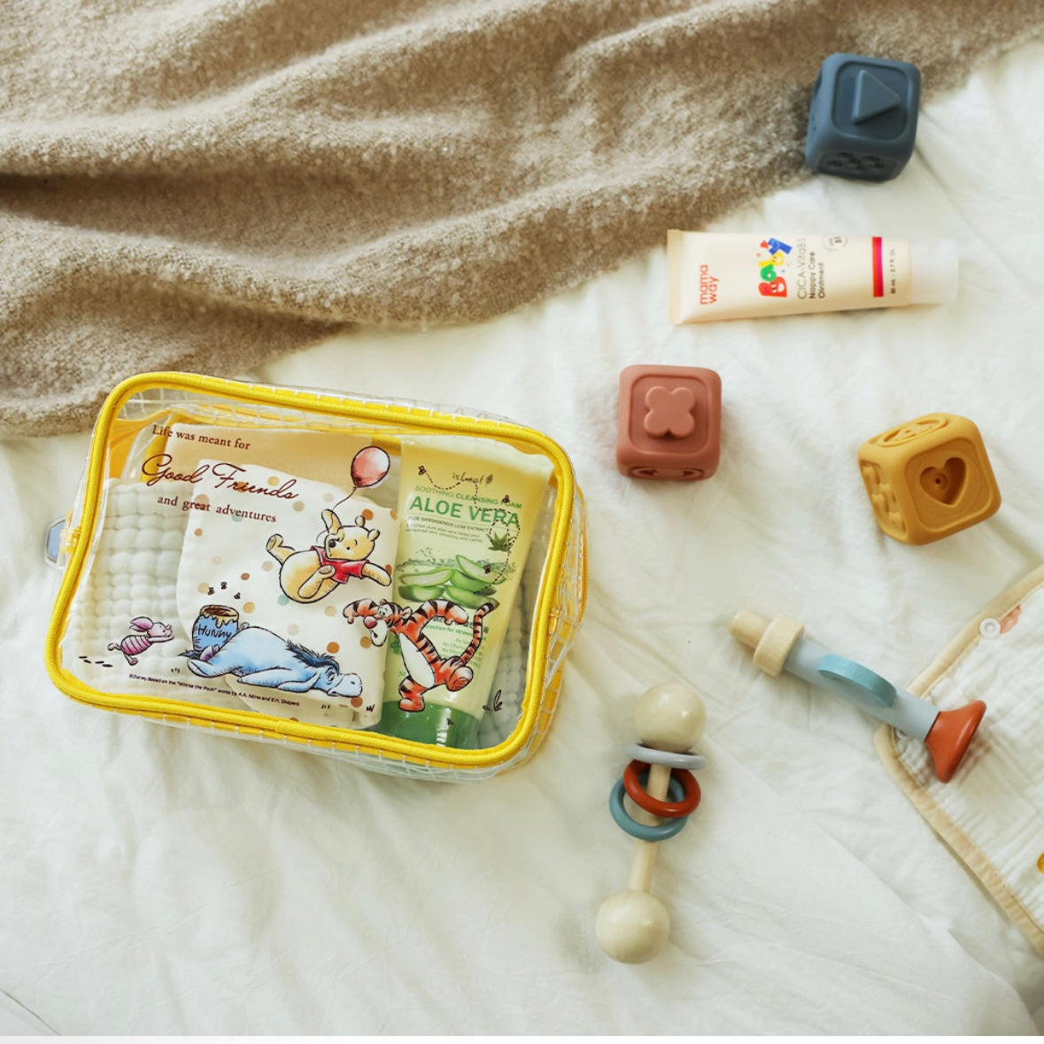 台灣 防水 Pouch Lucifer/ Pooh/ Marie/ Ariel/ Stitch