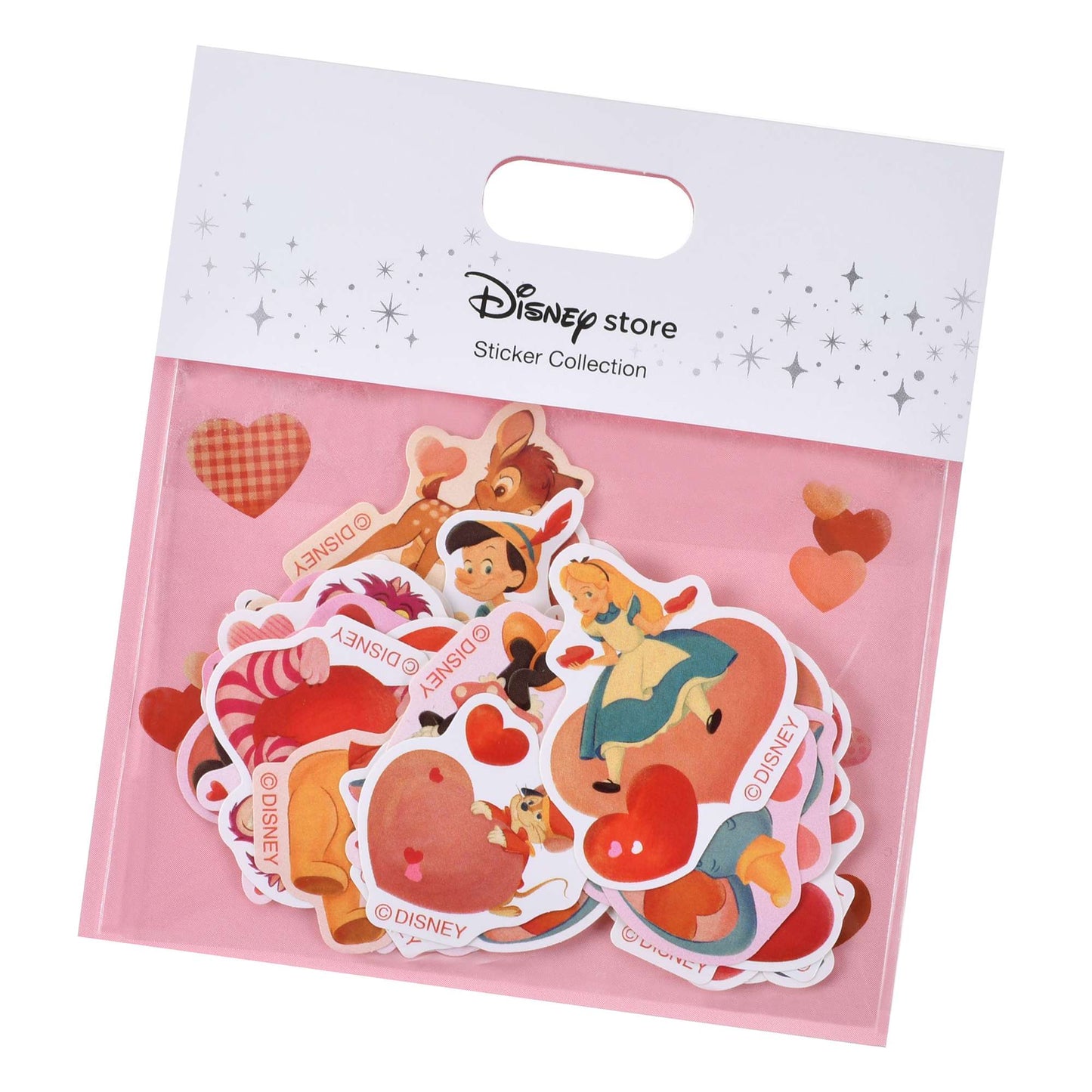 心心款 Disney & Friends 貼紙Set Sticker Collection