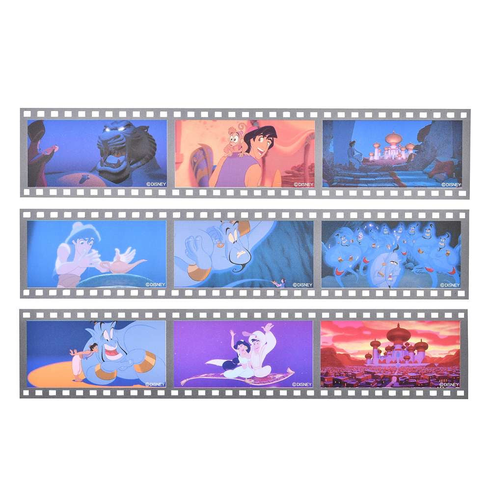 Ariel/ Aladdin 菲林貼紙