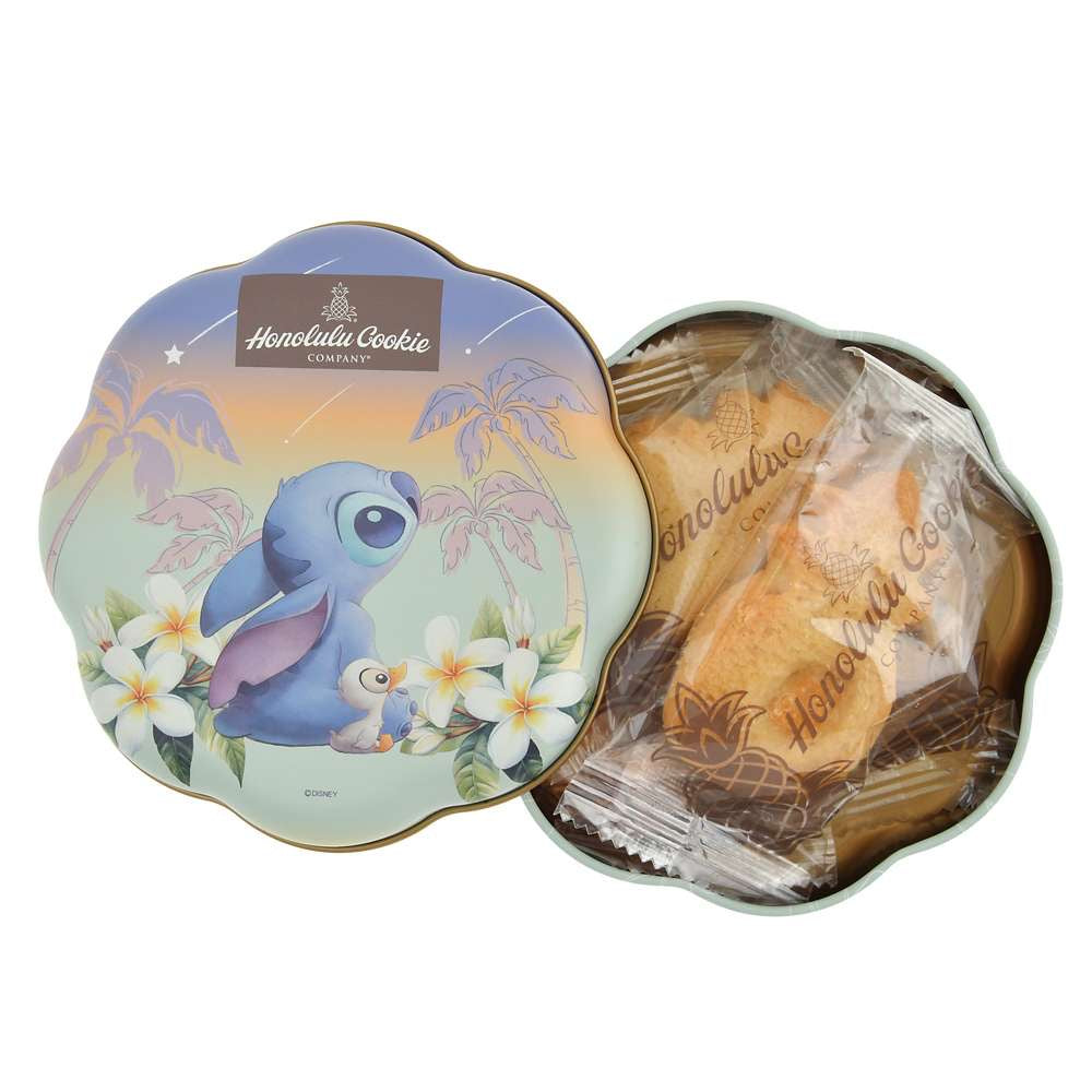鐵罐連曲奇 【Honolulu Cookie Company】Disney Stitch Day Collection