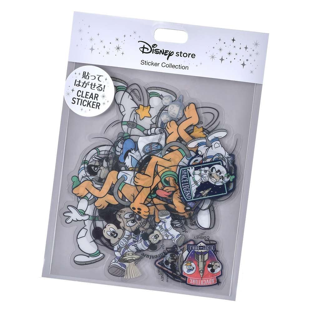 Beauty & the Beast/ Disney Cat/ MU/ Disney & Friends/ Space Mickey & Friends 大貼紙套裝
