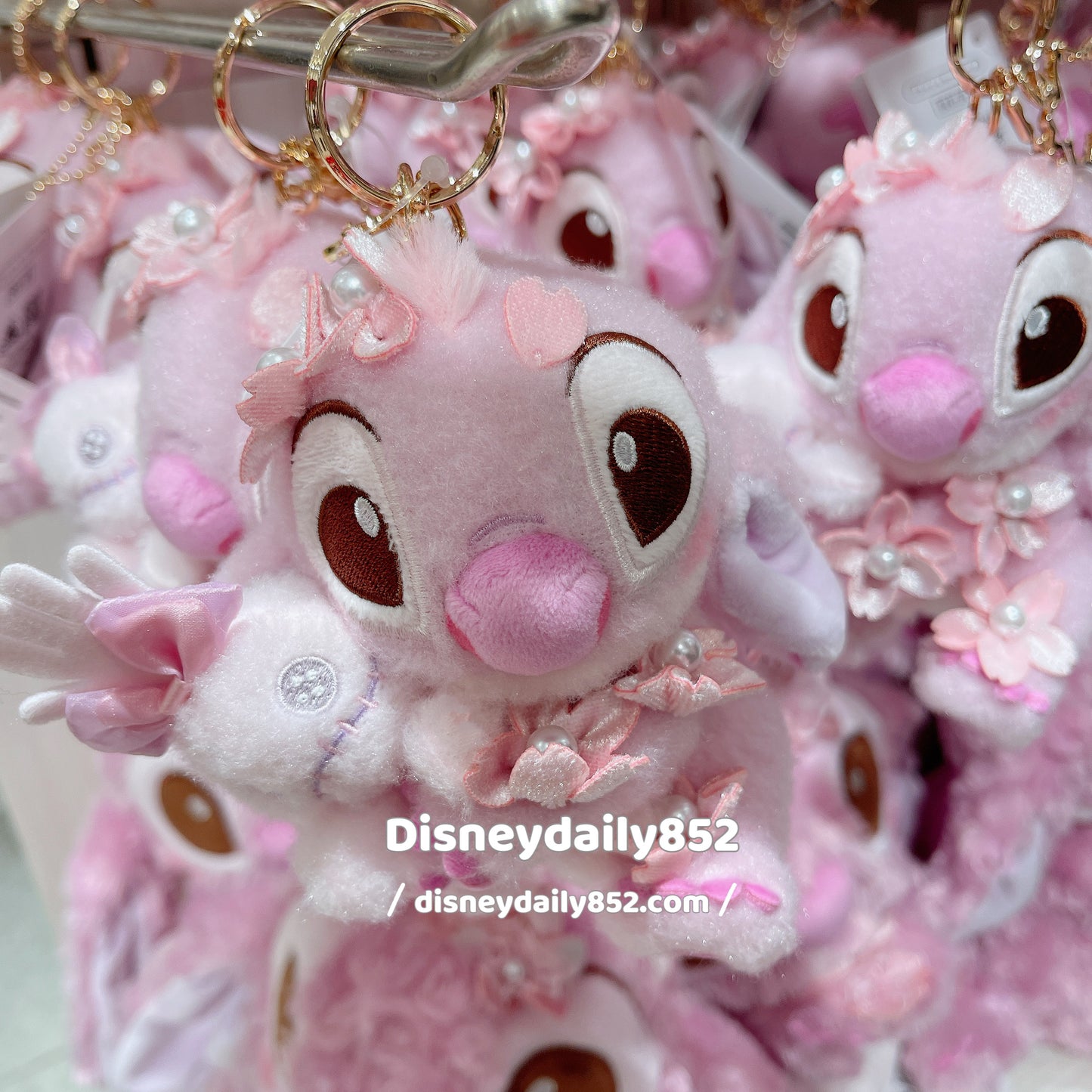 現貨 指定店鋪限定 Stitch抱小甘 櫻花掛飾 Sakura 2025