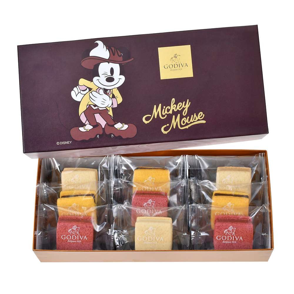 DISNEY VALENTINE GODIVA Mickey 菓子禮盒9粒入