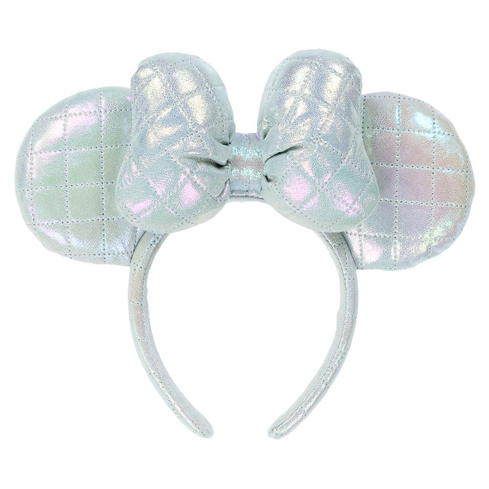Minnie 銀白/ 紫粉頭箍