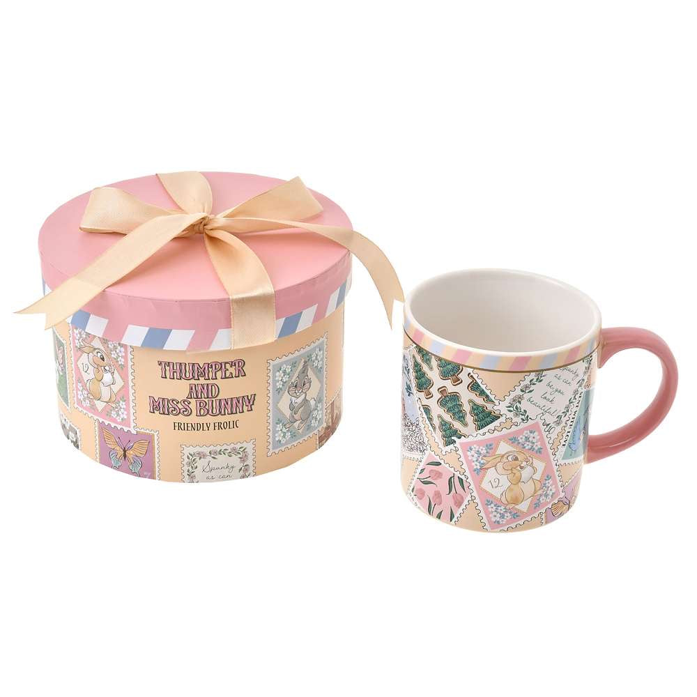 DISNEY CHRISTMAS HOLIDAY SEASON COLLECTION Stitch/ Lady/ Ms bunny 陶瓷杯