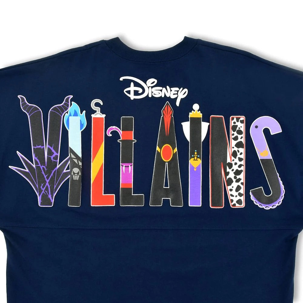 【Spirit Jersey】長袖T恤 - Disney Store Halloween Villians 2025