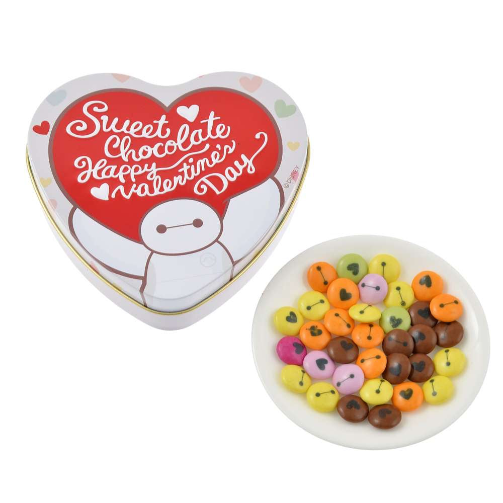 Baymax 鐵罐連朱古力 Disney Valentine 2025 CHOCOLATE (HEART VALENTINE)