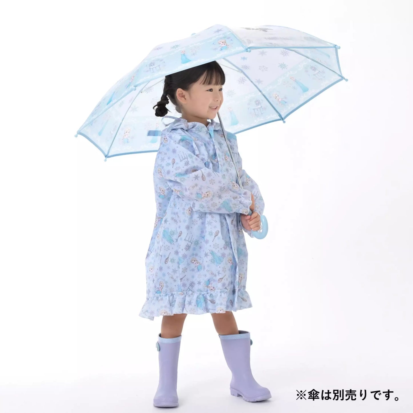 Mcqueen/ Rapunzel/ Elsa 童裝雨衣連收納袋 |Rainy Day