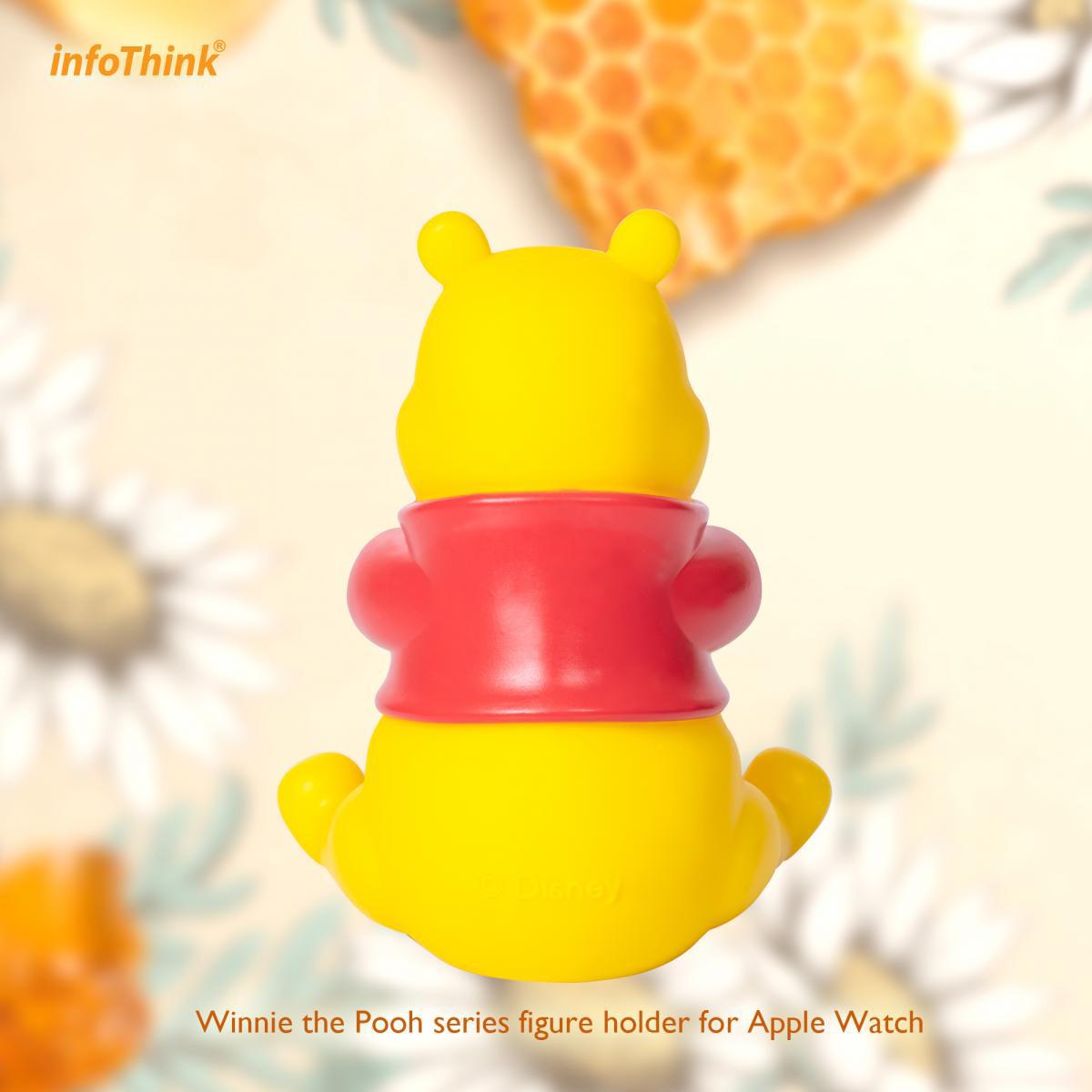台灣 infoThink 公仔充電座for Apple Watch Chip/ Dale/Donald/ Mickey/ Stitch/ Pooh/ Pooh (聖誕款)