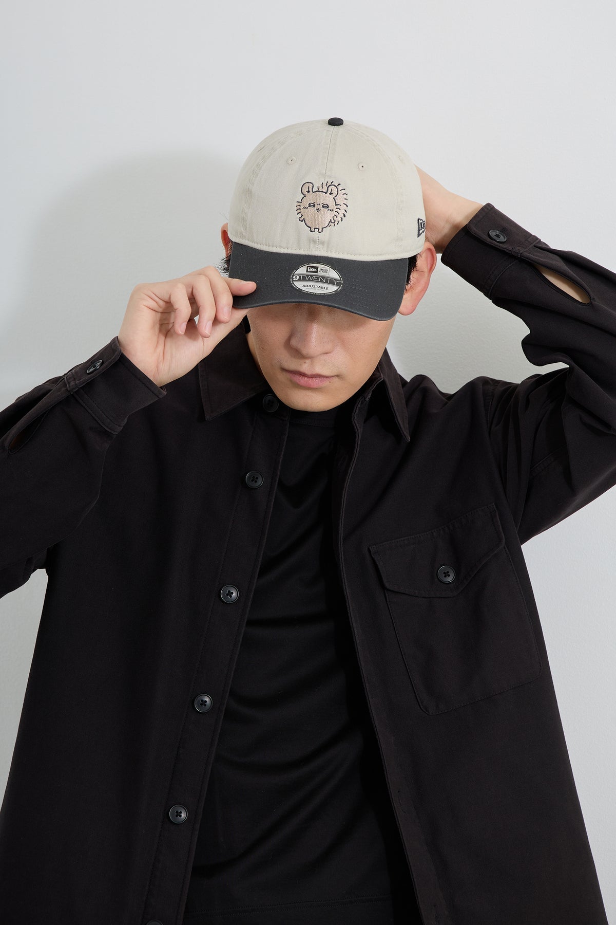 24/10 Chiikawa 飛鼠 棒球帽 NEW ERA® 9TWENTY™ モモンガ STONE / STEEL CLOUDS
