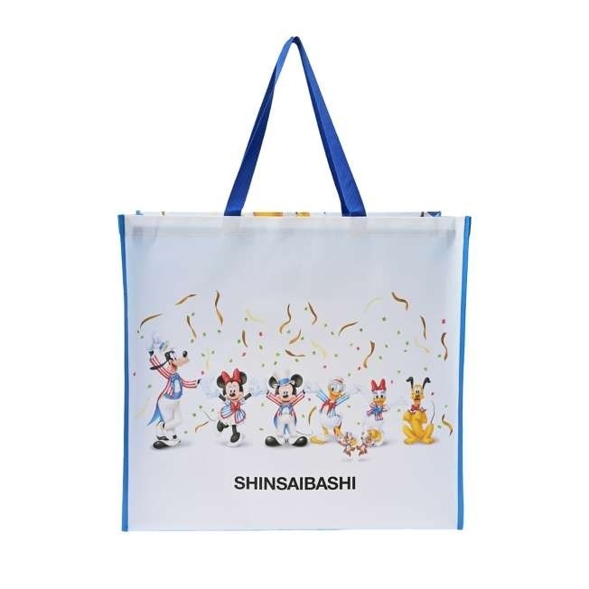 Disney Store 心斎橋開業限定|購物袋(大)*藍