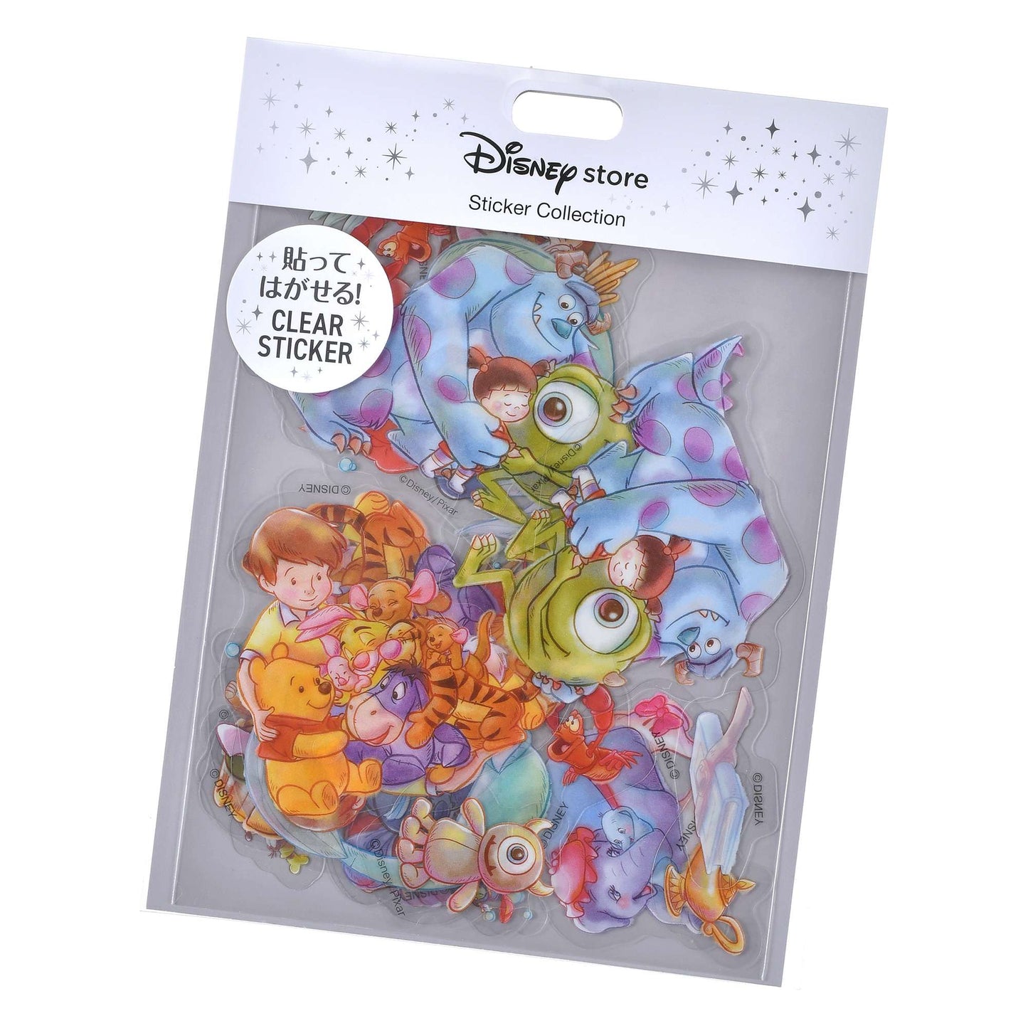 Beauty & the Beast/ Disney Cat/ MU/ Disney & Friends/ Space Mickey & Friends 大貼紙套裝