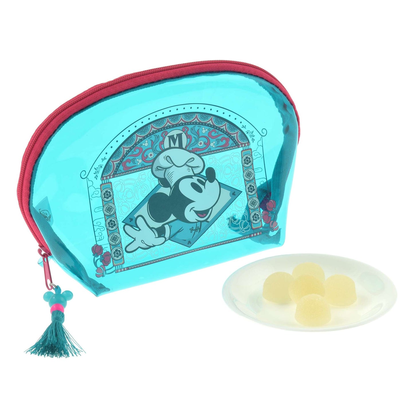 糖果連索袋 糖果連Pouch 草莓杏仁果凍禮盒 【HillValley】 爆谷 (杏仁豆腐) Minnie - ASIAN SWEETS