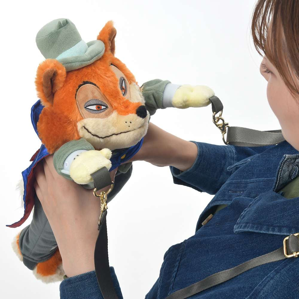 Honest John/ 豹狼/ Gideon 公仔斜揹袋 - Disney Store Halloween 2025