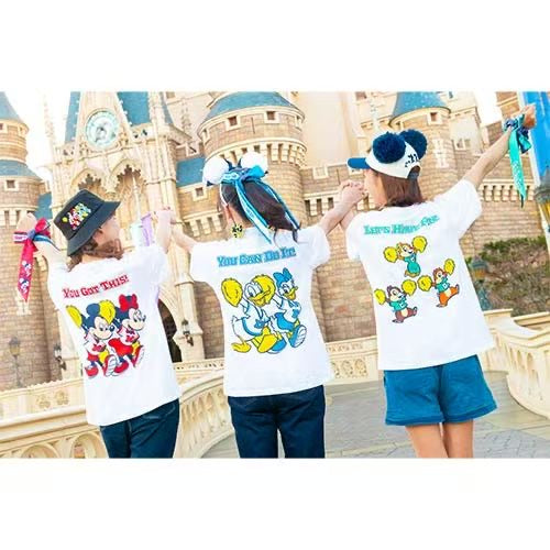 Mickey/ Donald/ Chip & Dale 髮圈絲帶 CHEER TOGETHER