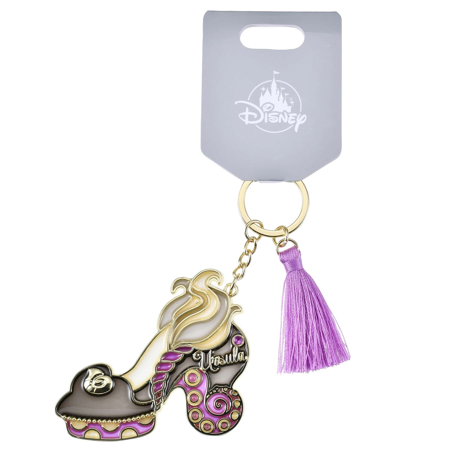 黑魔后/紅心皇后/ 鐵鈎船長/ Ursula/ Hades Keychain - Disney Store Halloween Villians 2025