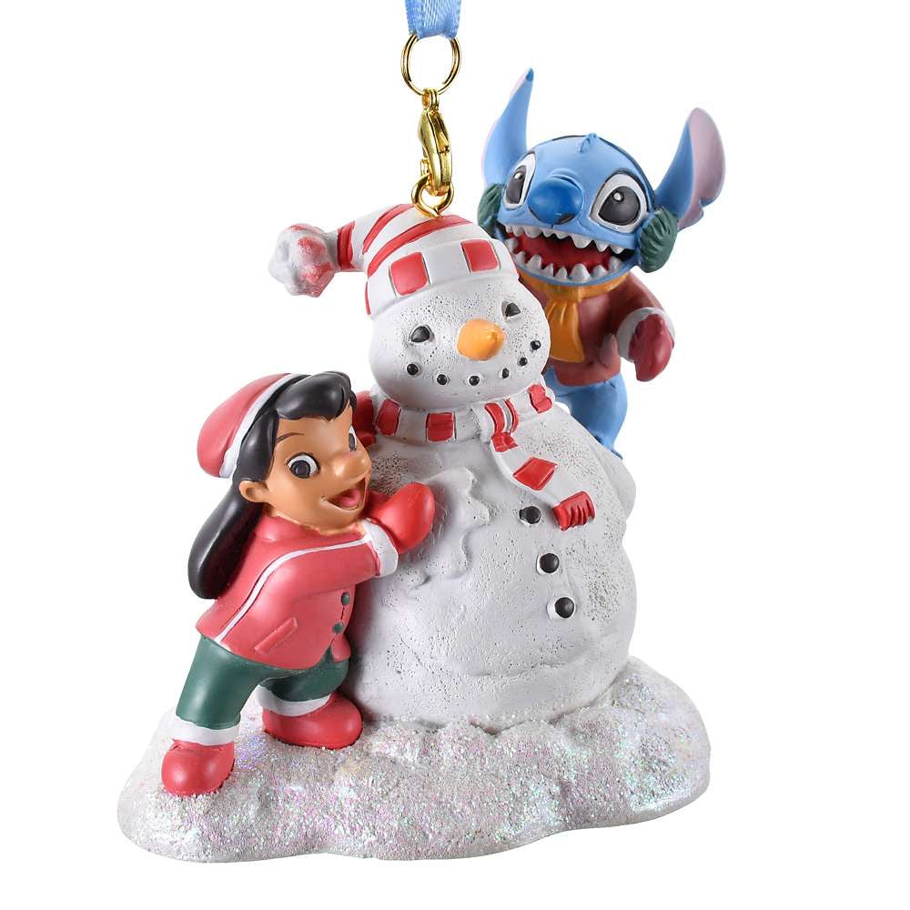 Lilo & Stitch 雪人 - Ornament 2025