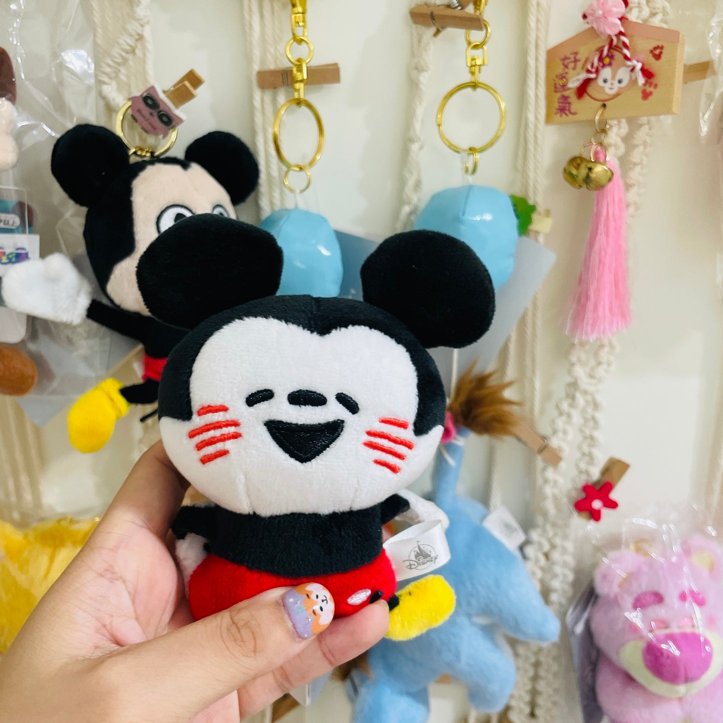 現貨 KANAHEI畫 公仔匙扣 Mickey/ Minnie/ Donald/ Pooh/ Piglet/ Tigger/ Eeyore
