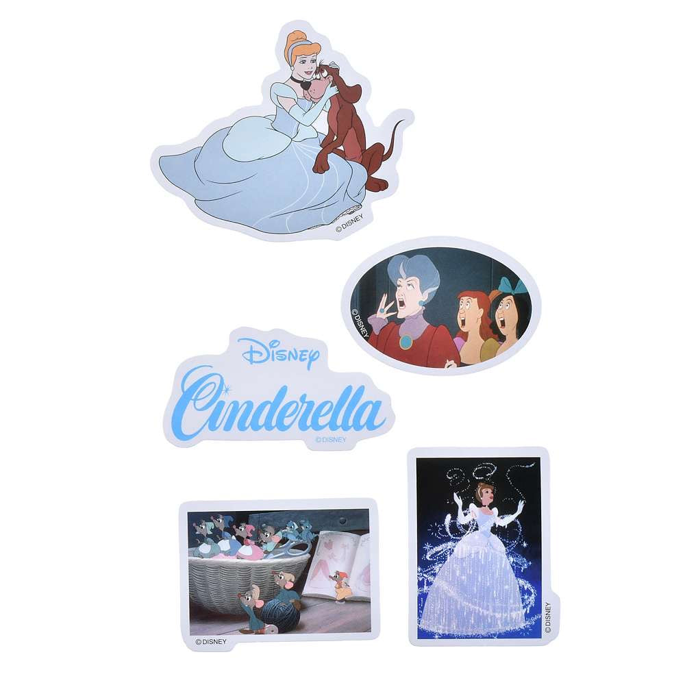 Cinderella VHS Sticker Set Sticker Collection