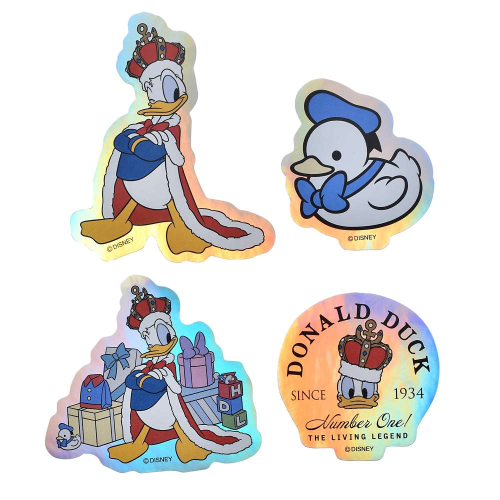 Donald 貼紙 Set DONALD THE KING BIRTHDAY 2025