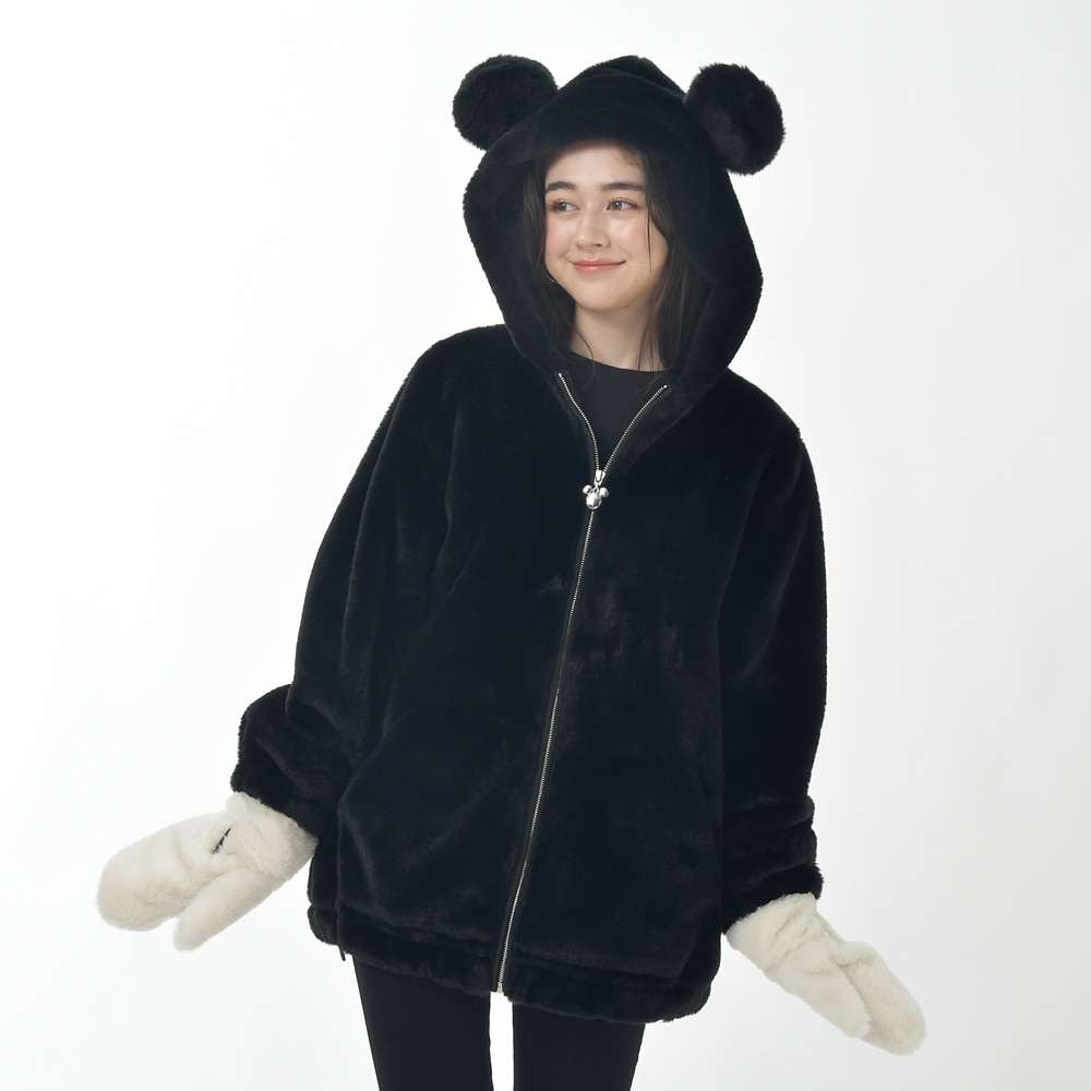 WINTER PARK FASHION Mickey 連帽外套連手襪