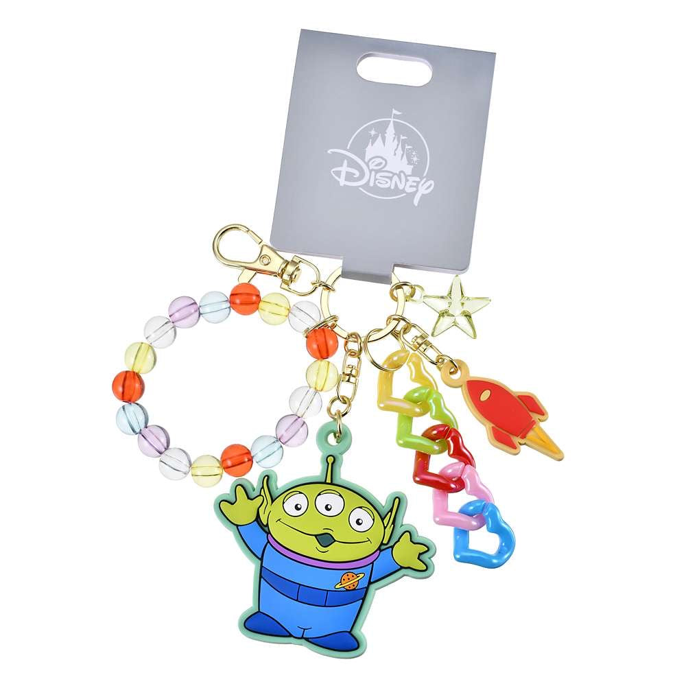 Key chain Fes 三眼仔/ Baymax/ Donald/ Stitch 珠鏈心心匙扣