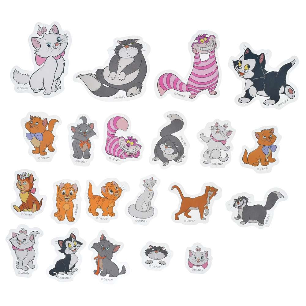 Beauty & the Beast/ Disney Cat/ MU/ Disney & Friends/ Space Mickey & Friends 大貼紙套裝