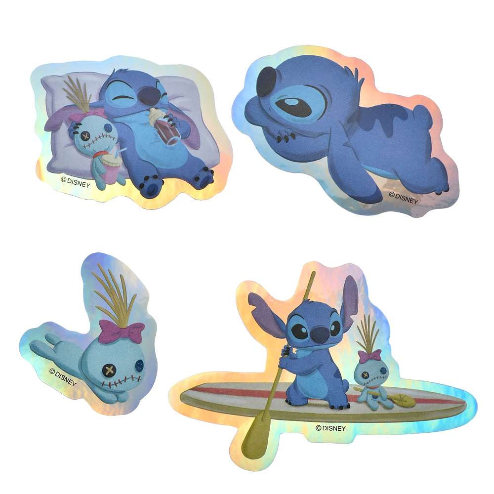 Stitch & 小甘 貼紙Set Disney Stitch Day Collection