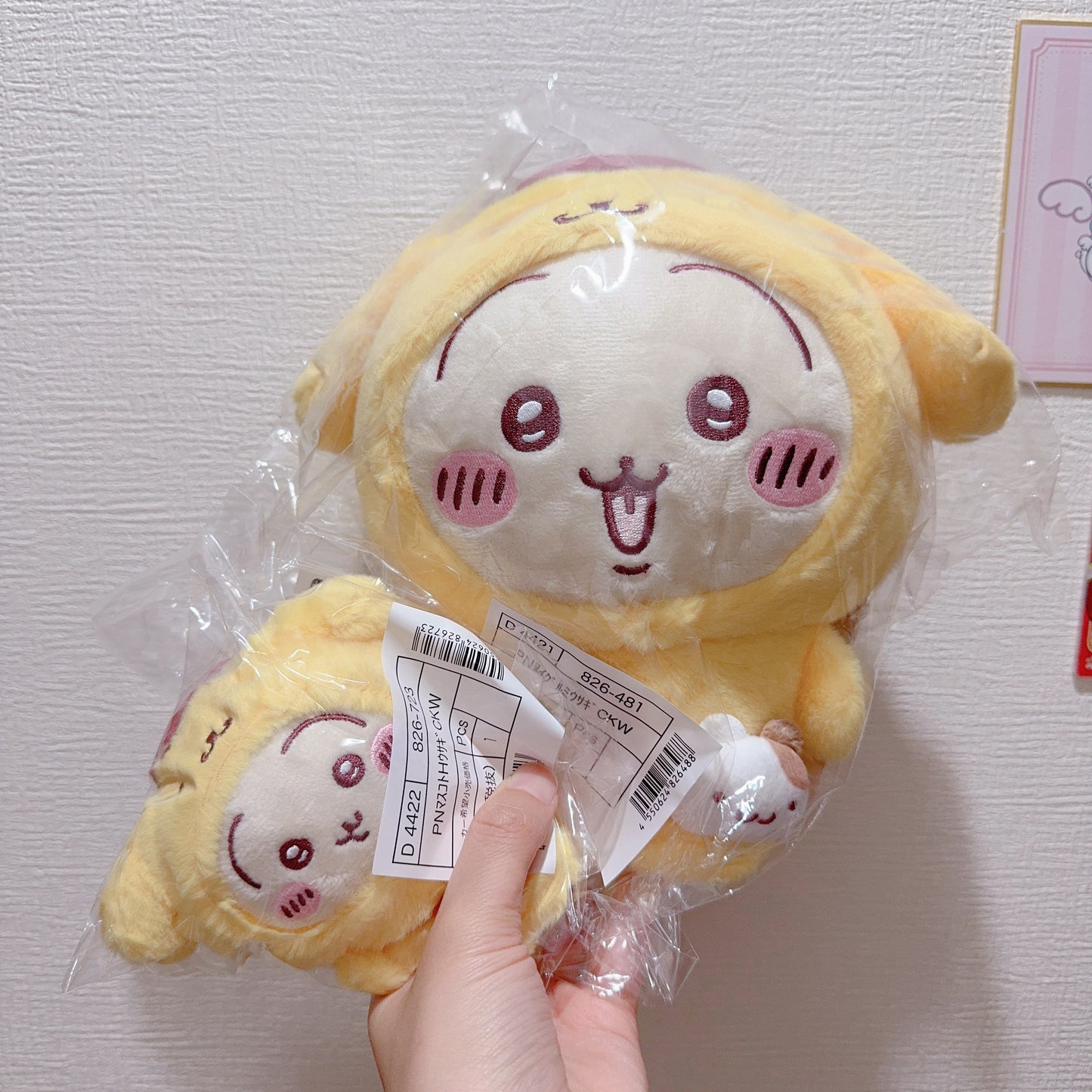 現貨 Sanrio x Chiikawa 布甸狗 x 小兔兔公仔 & 掛飾套裝|ちいかわ 小可愛 7月到貨