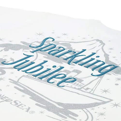 白色短袖Tee - TOYKO DISNEYSEA 25TH SPARKLING JUBILEE