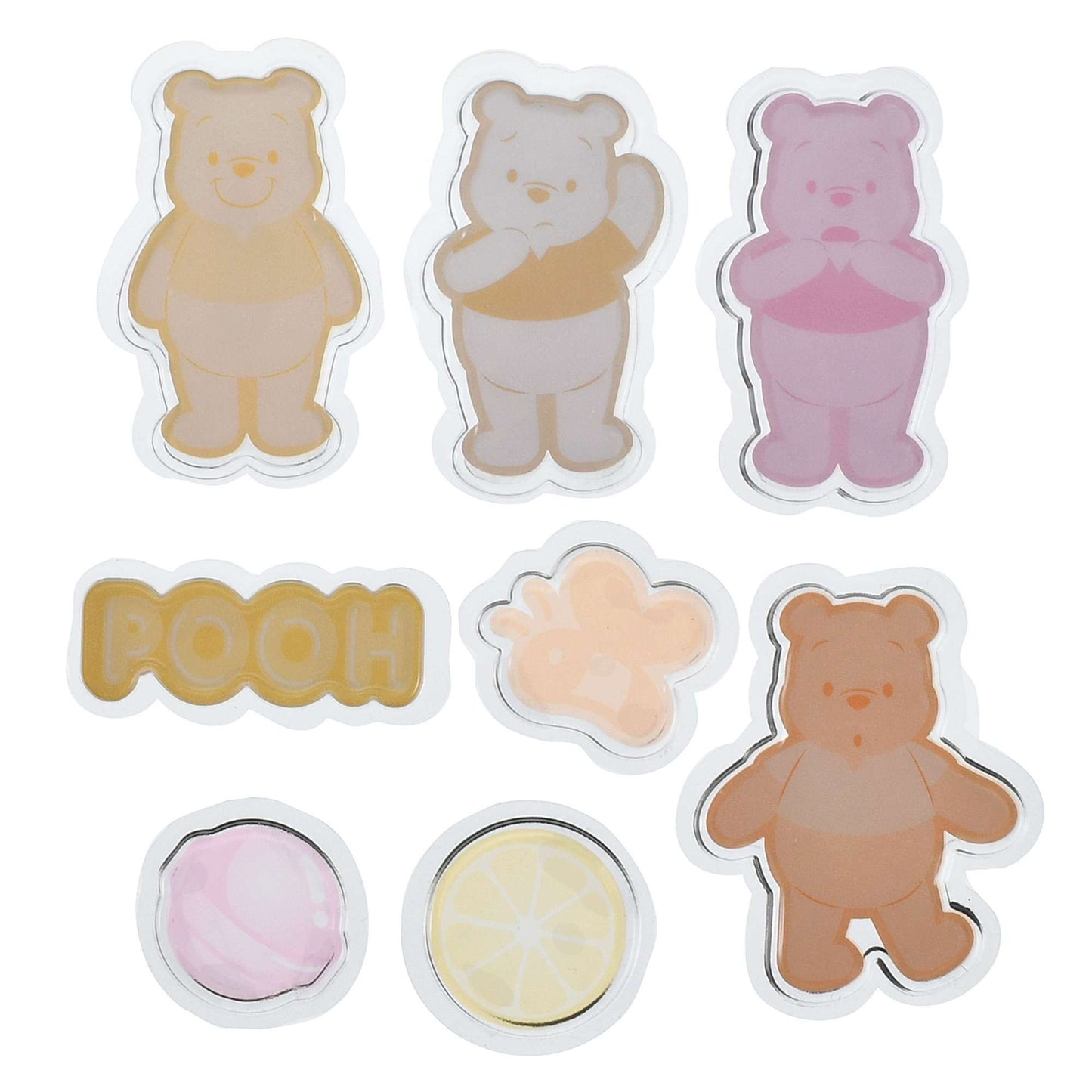 匙扣 Sticker Set 三眼仔/ Pooh/ Stitch/ Mickey & Minnie/ Chip & Dale