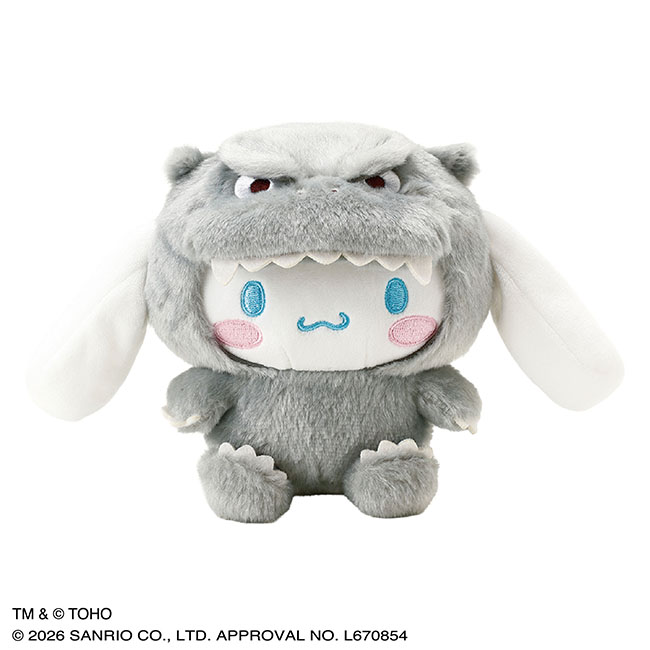 Kitty/ 玉桂狗公仔 GODZILLA X SANRIO