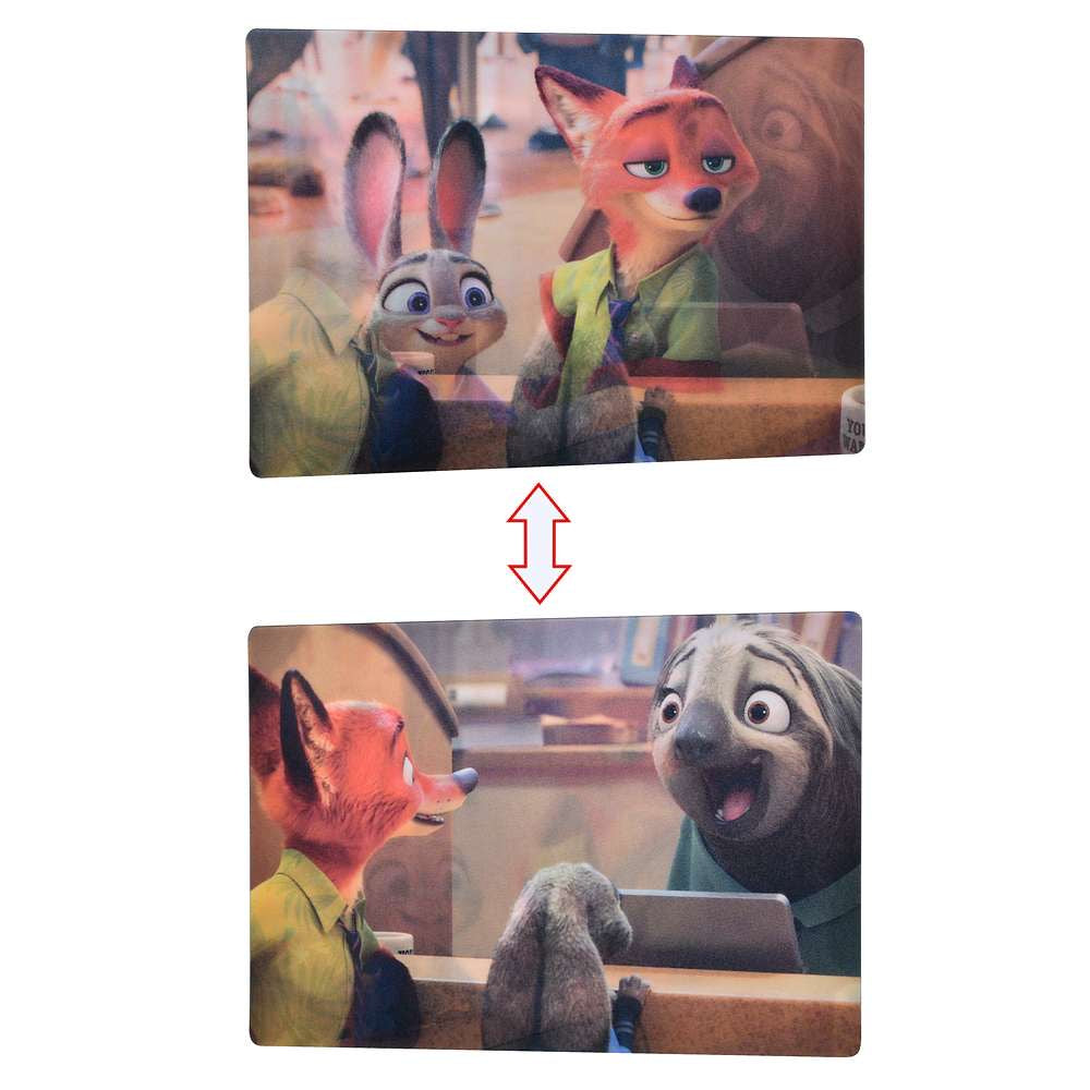 Jack/ Zootopia/美美/ Coco - 3D Posrcard