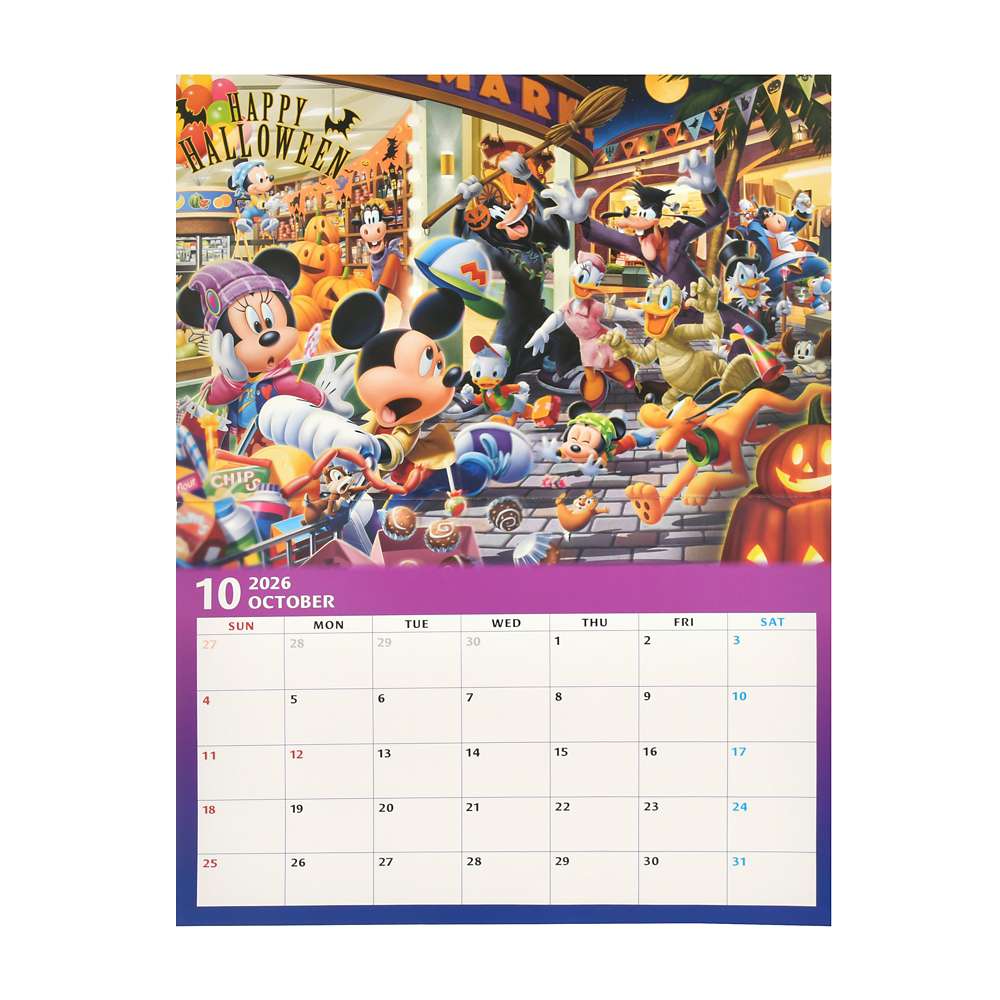 Mickey & Friends 掛牆月曆 CALENDARS & ORGANIZERS 2026