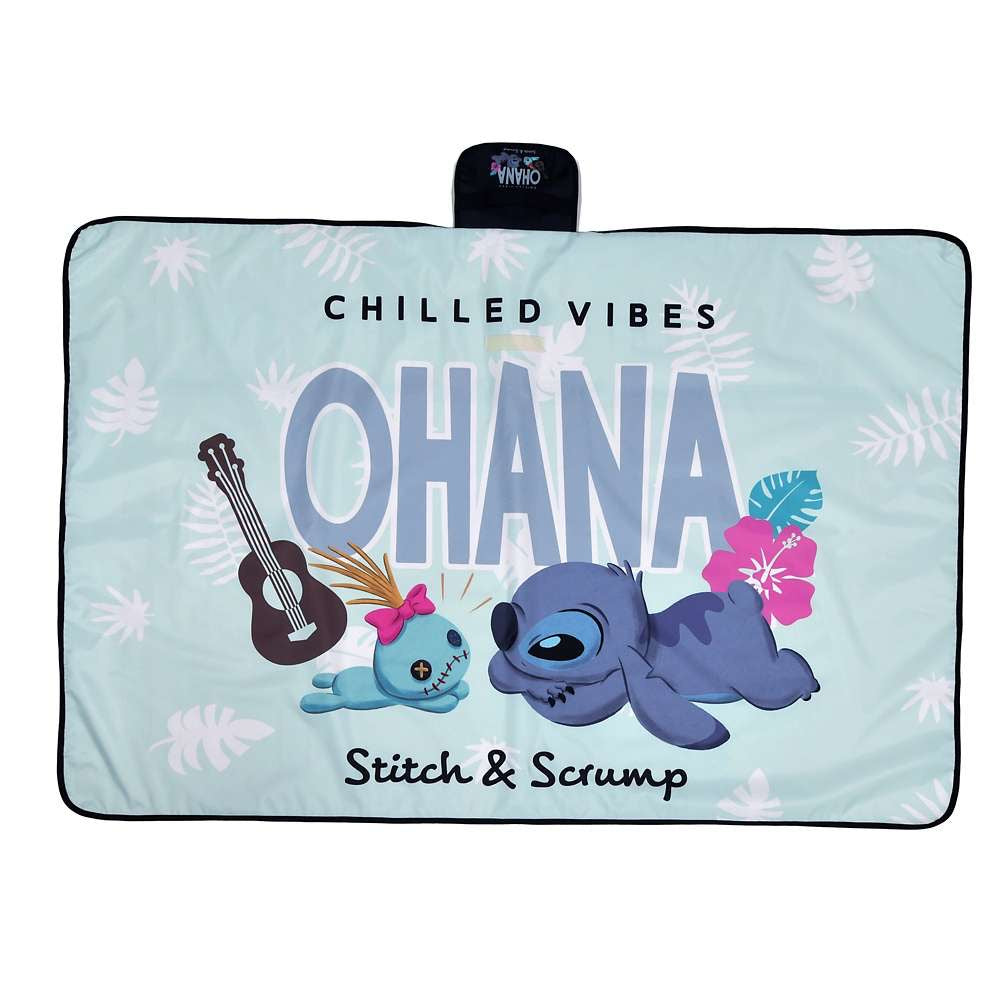 Stitch & 小甘 摺疊野餐墊 Disney Stitch Day Collection