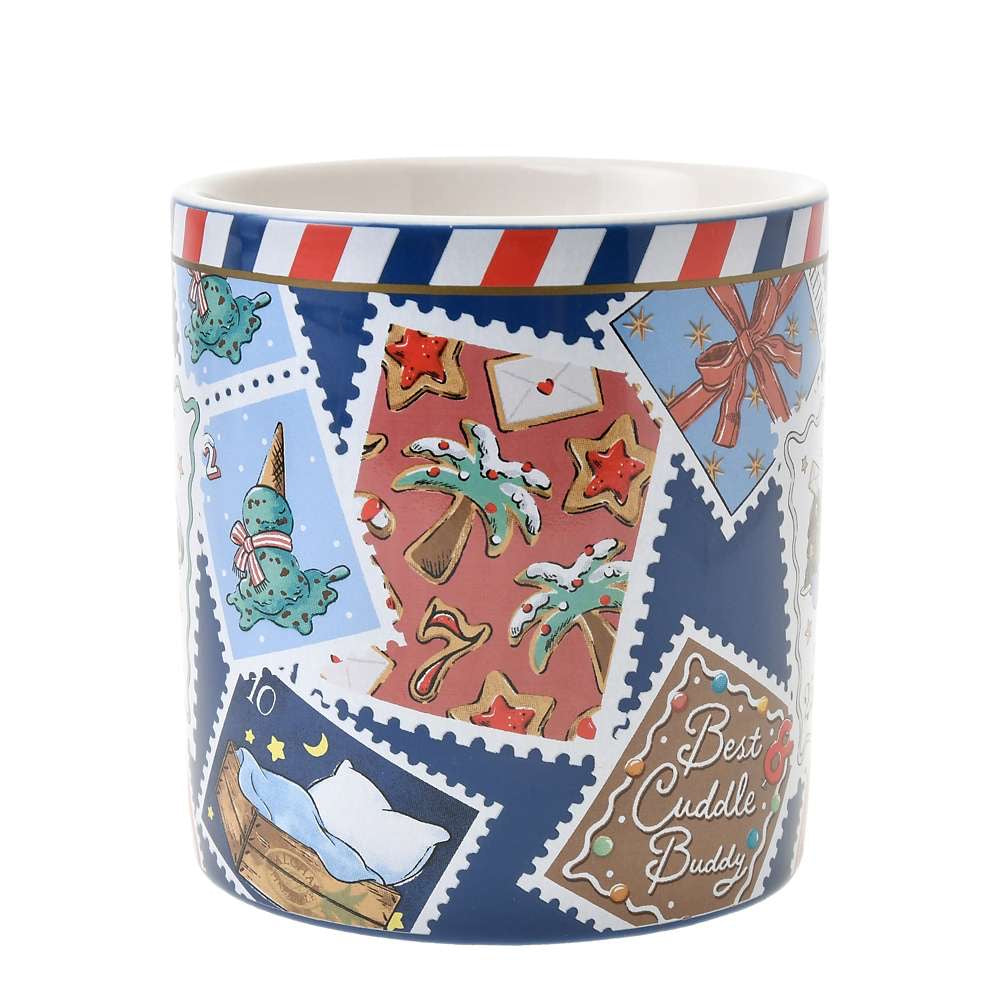 DISNEY CHRISTMAS HOLIDAY SEASON COLLECTION Stitch/ Lady/ Ms bunny 陶瓷杯