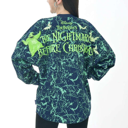 【Spirit Jersey】長袖T恤  - TIM BURTON'S THE NIGHTMARE BEFORE CHRISTMAS