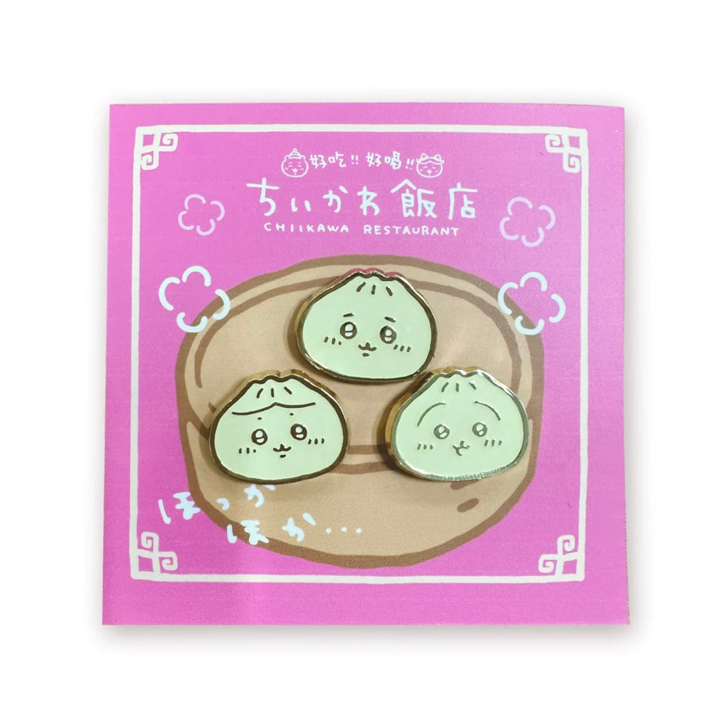 Chiikawa 來來飯店系列 - 小可愛 中華包 Pin set 再販 ちいかわ