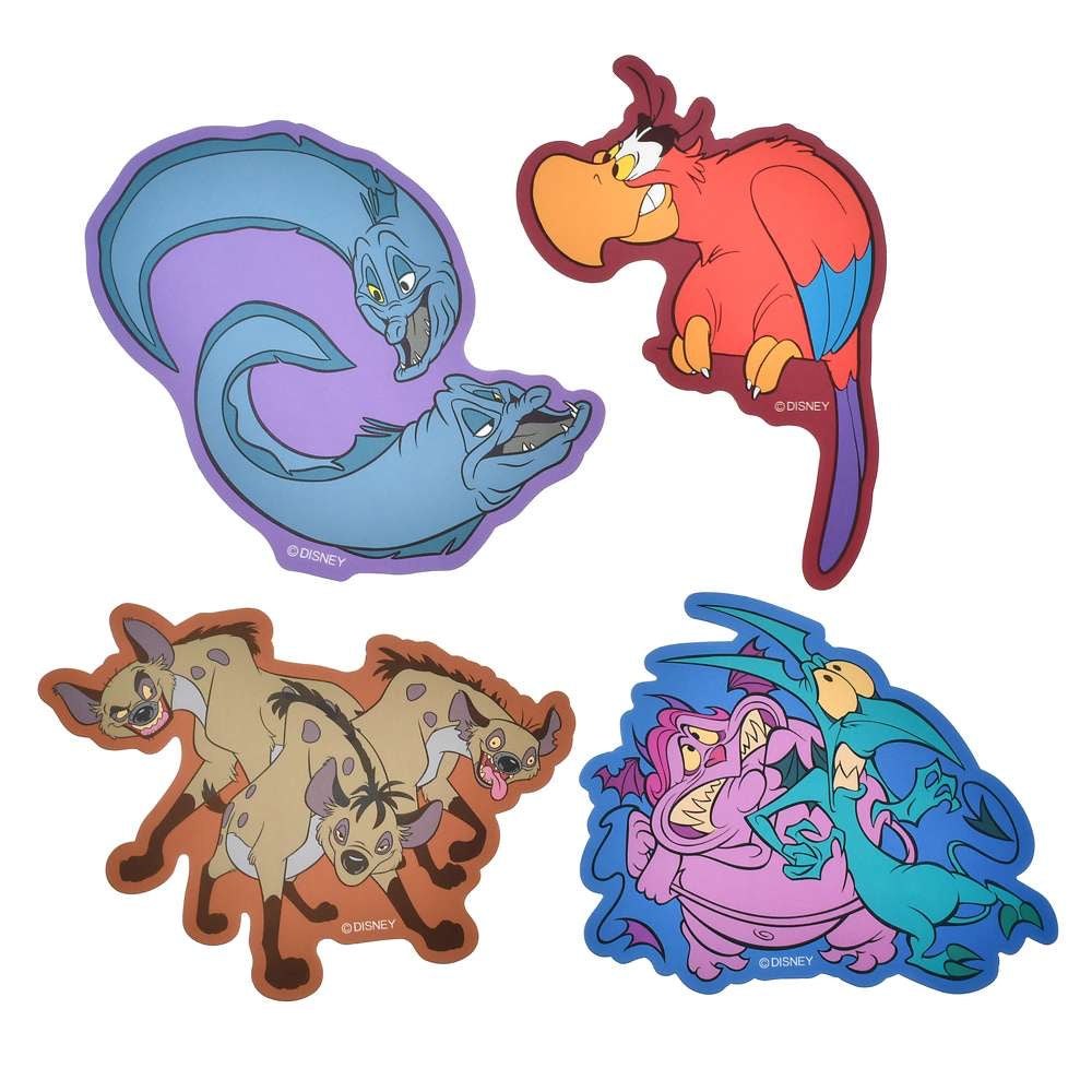 Jack/ Disney Dog/ Disney女孩 驚恐樣子/ Disney 奸人動物 - Sticker Set