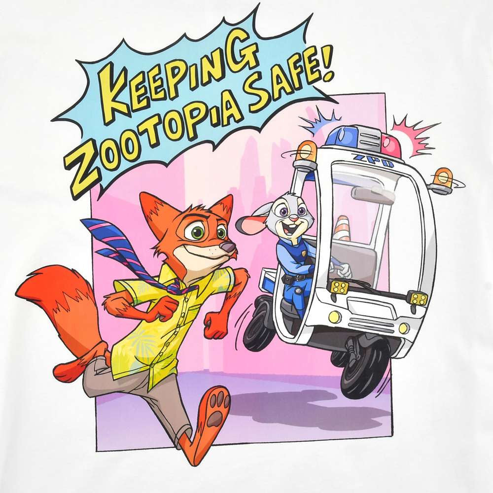 長袖衛衣 - Zootopia Comic Style