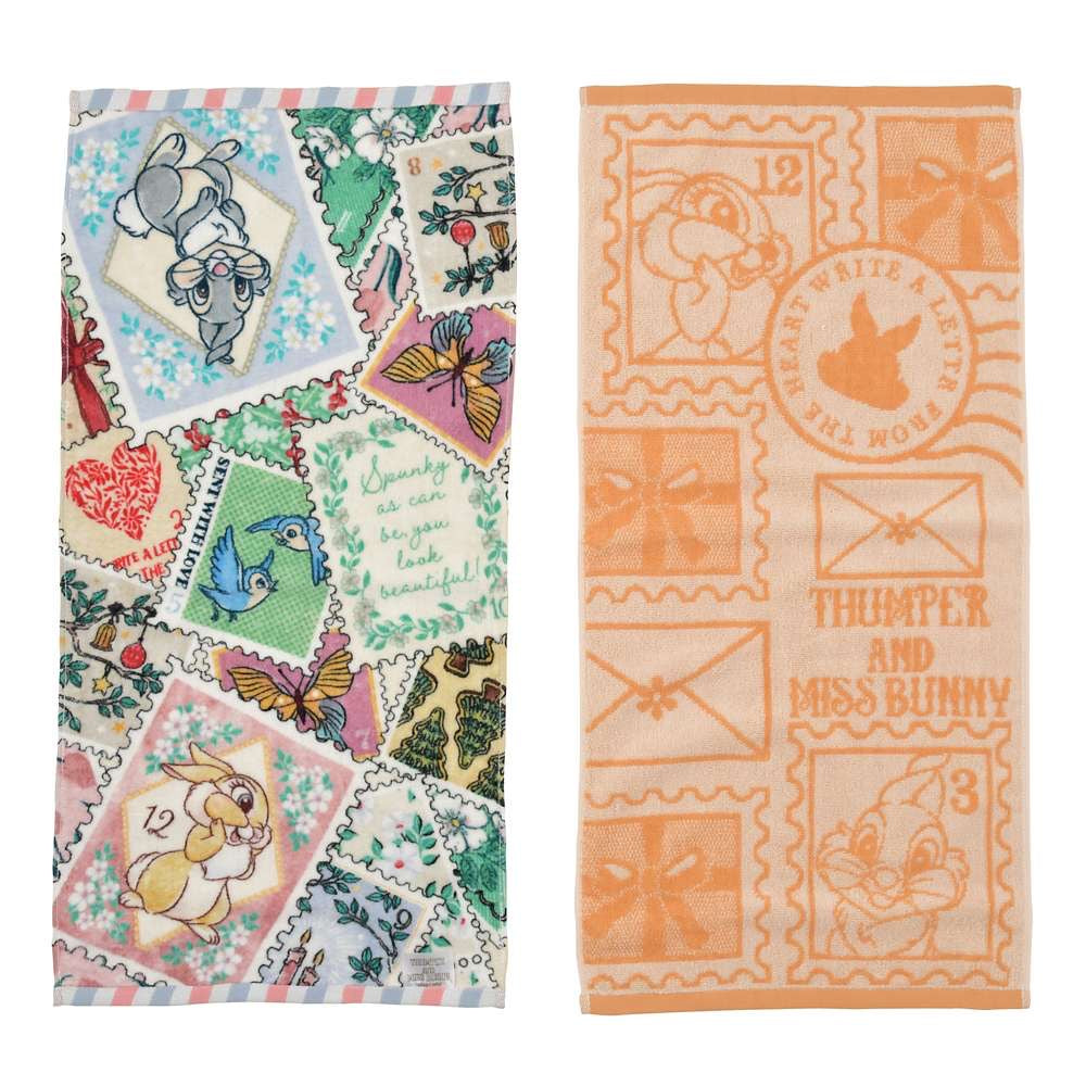 DISNEY CHRISTMAS HOLIDAY SEASON COLLECTION Stitch/ Lady/ Ms bunny 長毛巾Set