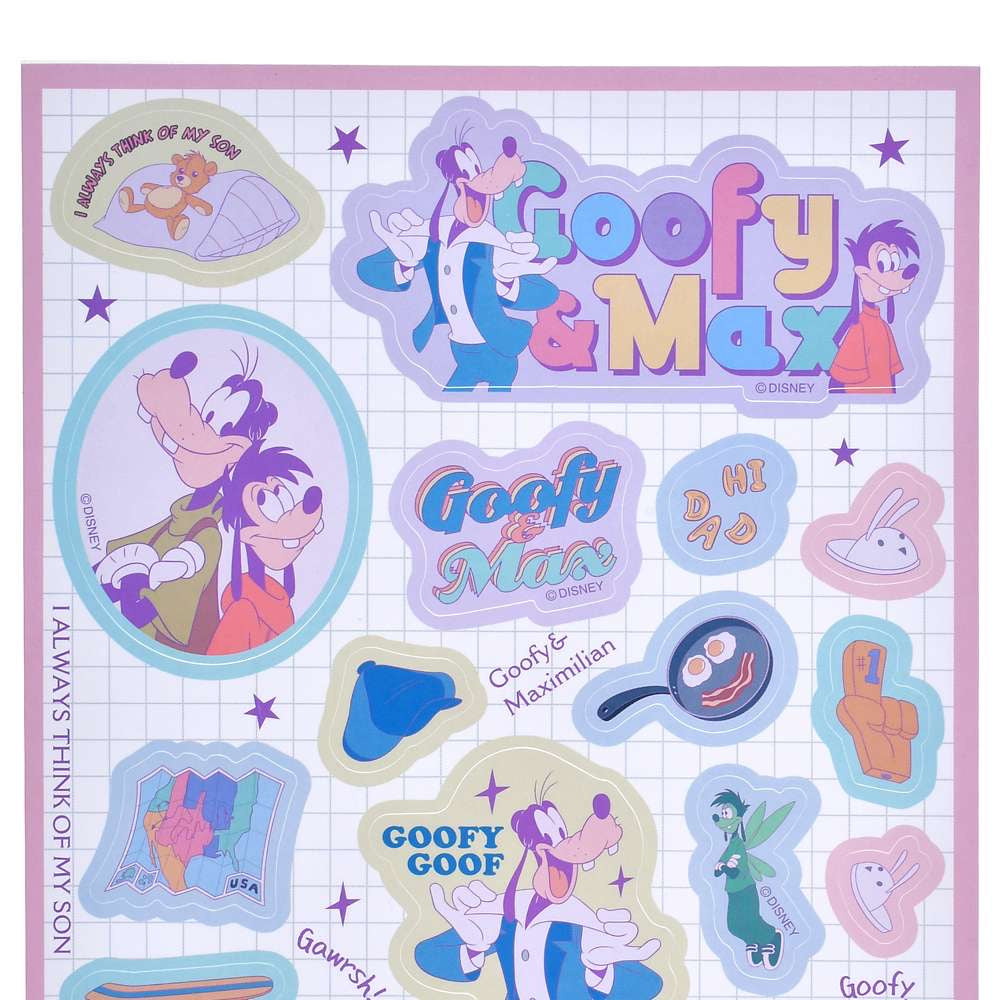 Goofy & Max Sticker Goofy Birthday