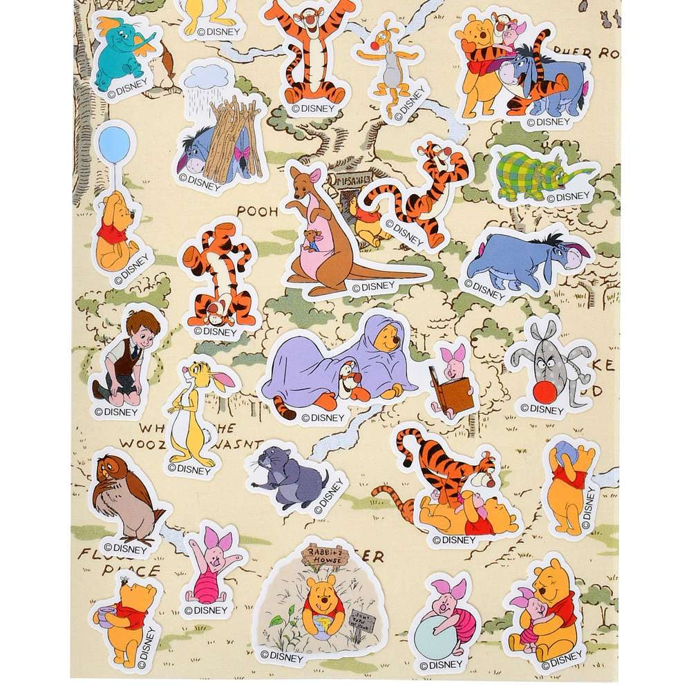 Pooh & Friends/ Stitch/ 101斑點狗 & Lady & The Tramp/ Lady & Tramp 貼紙