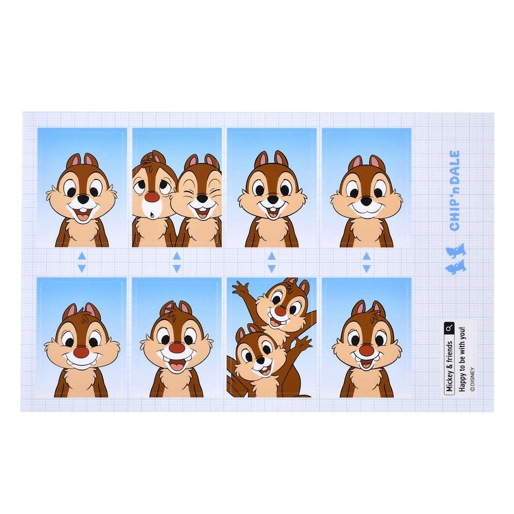 Baymax/ 三眼仔/ Chip & Dale/ 妙妙貓 證件相風貼紙